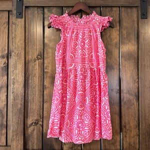 Vineyard Vines Island Scarf Print Dress